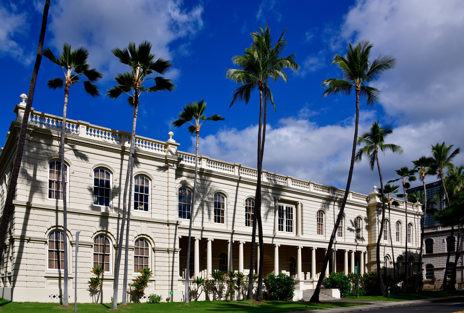 Ali'iolani Hale (1874) - Supreme Court building, Honolulu, Oahu, Hawaii